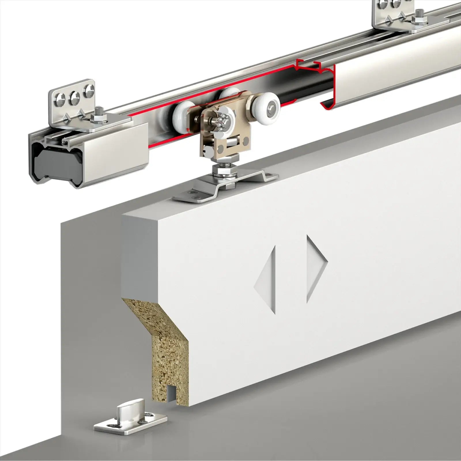 X-Slide Top Hung Sliding Door Kit - Sliding Door Mechanism