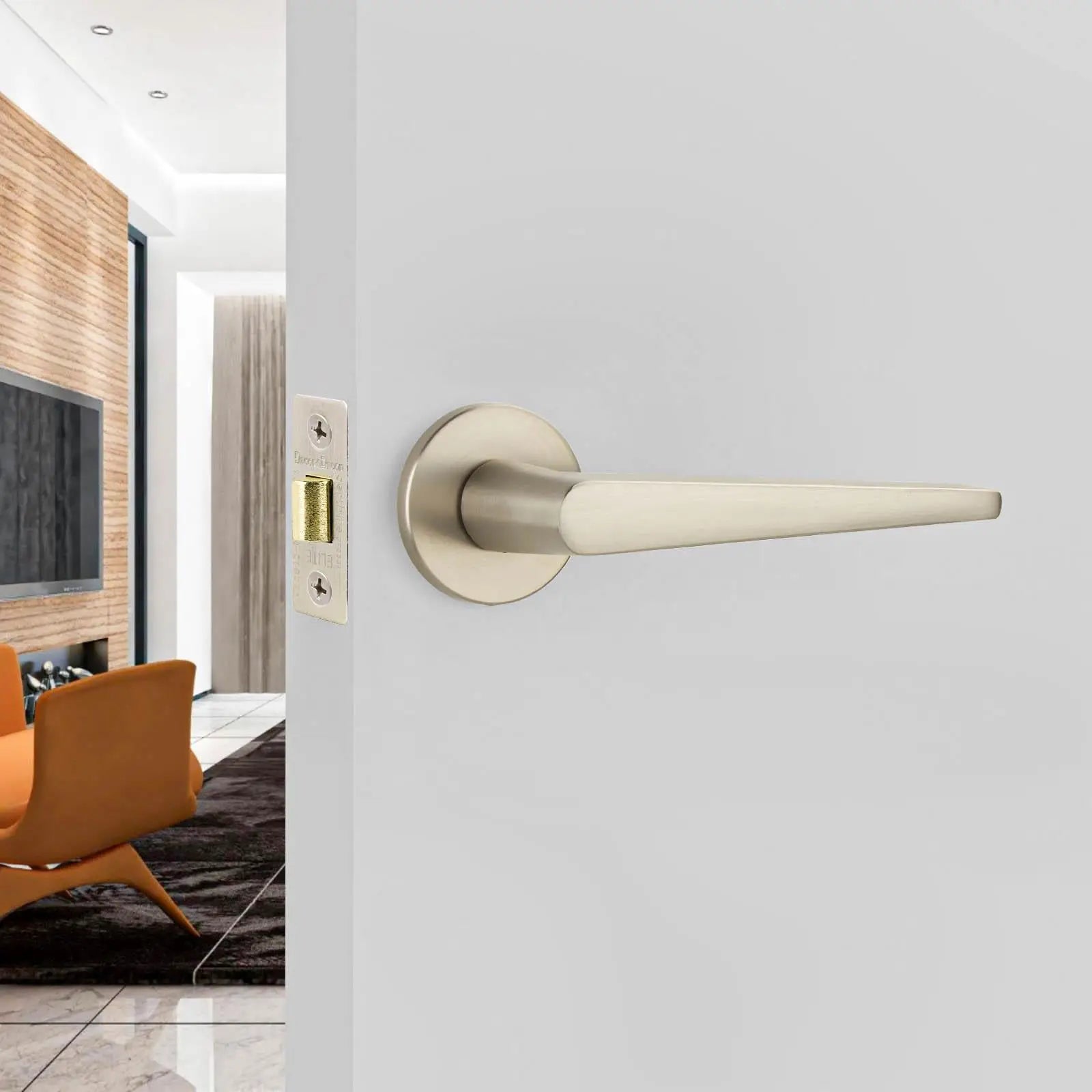 Terra Internal Door Handles - Brushed Satin Nickel - – Buy Today